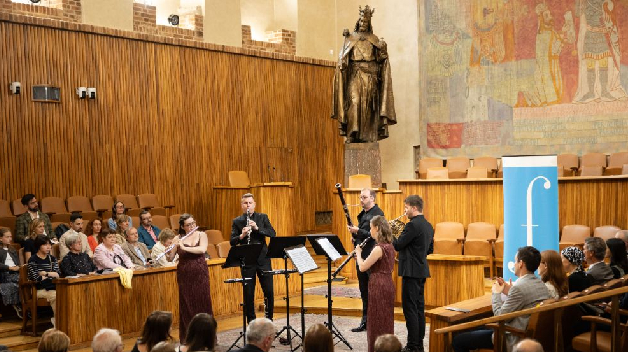 Pražské jaro s Alinde Quintet poprvé rozezněly Karolinum