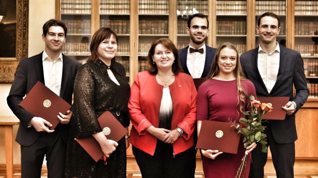 Making us proud: Students receive special recognition from rector