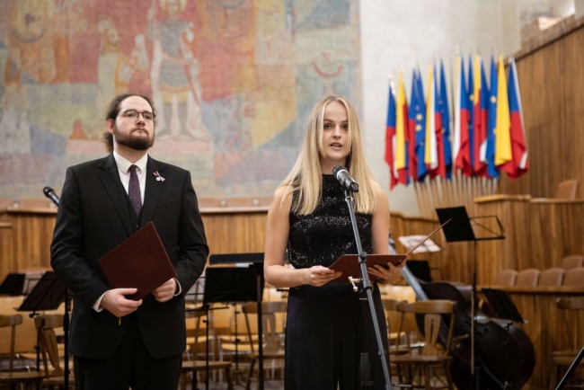 Andrea Rashovska a Ondřej Kříž.