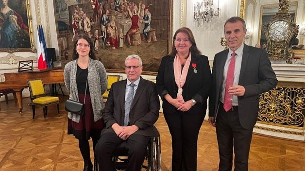 Rector awarded the Legion of Honour, France’s highest state distinction