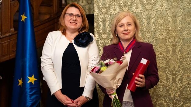 Prorektorka Věra Jourová oceněna Řádem rumunské hvězdy
