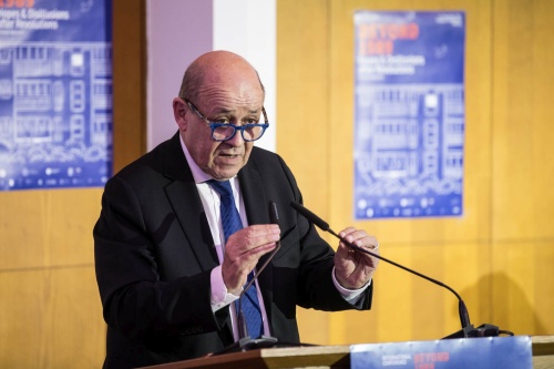 France's Minister for Europe and Foreign Affairs Jean-Yves Le Drian one of main guests at CU.